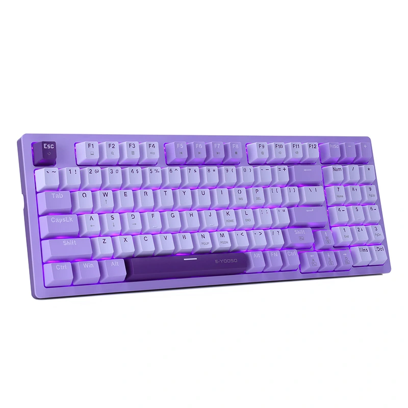 Bàn phím cơ Gaming 94 phím có dây led
